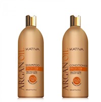 Kativa Argan Oil Shampoo  Acondicionador frascos de 500ml